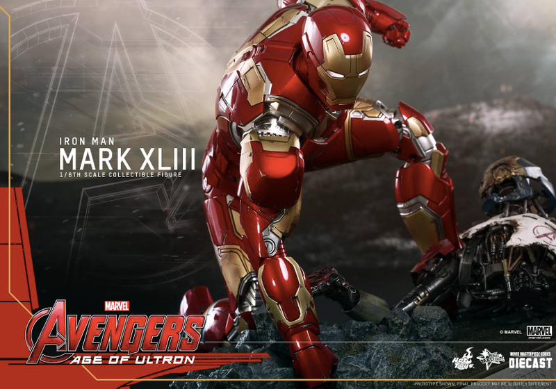 Illustration for article titled Hot Toys Just Gave Us a Peek At Iron Man's Avengers: Age of UltronĀ Armor